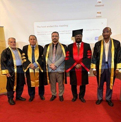 مناقشة أطروحة الدكتوراه للباحث الدكتور محمد مرسل شيخ عبد الرحمن،