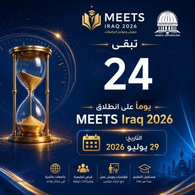 اتحاد الجامعات الدولي⏳ 24 يومًا فقط تفصلنا عن الحدث الأكاديمي الأكبر!