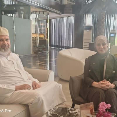 رئيس اتحاد الجامعات الدولي يلتقي الدكتورة سائدة المنشاوي في العاصمة السعودية الرياض