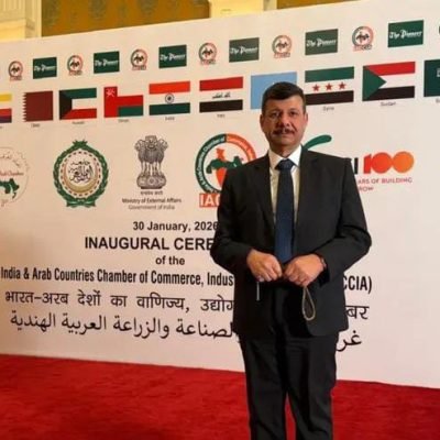 د. محمد البغدادي يشارك الدورة الثانية للاجتماع الوزاري لمنتدى التعاون العربي–الهندي